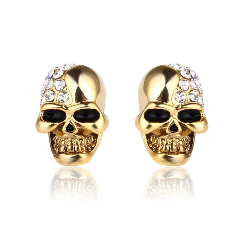 Skull Diamond Earrings