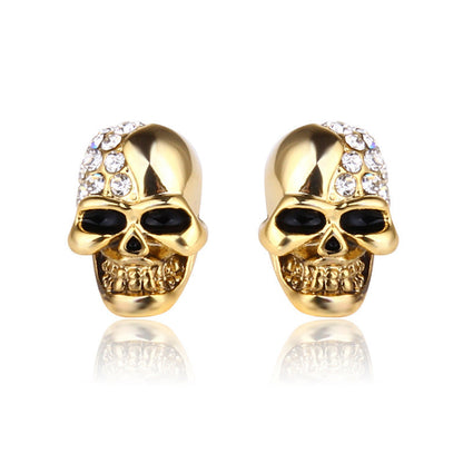 Skull Diamond Earrings