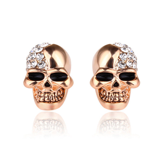 Skull Diamond Earrings