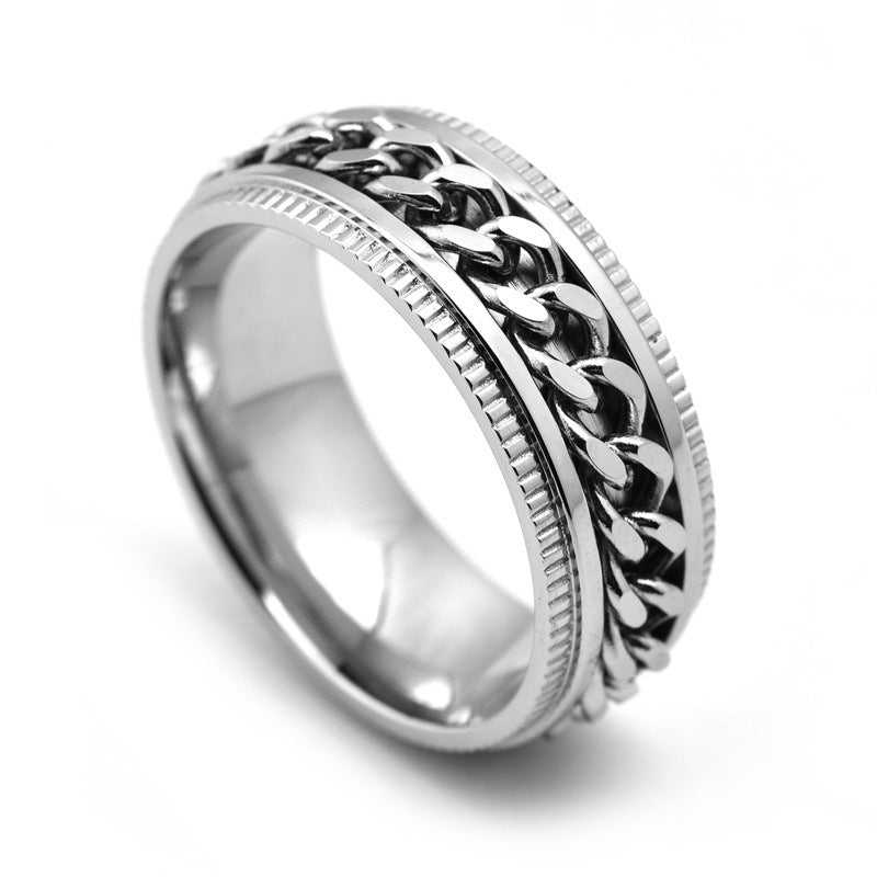 Stainless Steel Spinner Ring