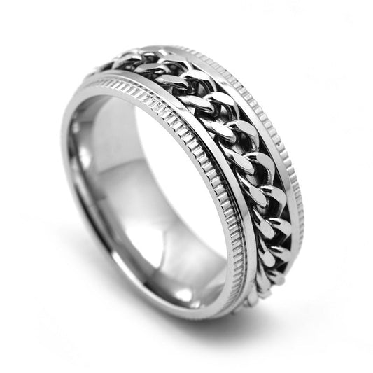 Stainless Steel Spinner Ring