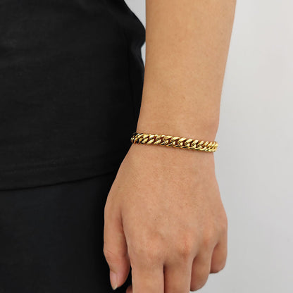 Plain Jane Cuban Bracelet