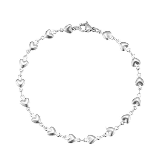 Plain Heart Bracelet